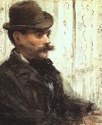 Edouard Manet Portrait of Alphonse Maureau oil on canvas